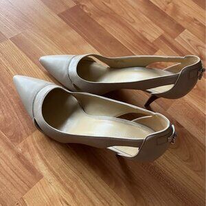 SOLD Elegant Nude Slingback Heels – Michael Kors Size 9.5